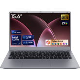 BiTECOOL 15.6-inch AI Ready Windows 11 Laptop, Intel Ultra 5 115U with AI Boost, Pre-installed Office 2024 12GB LPDDR5, 512GB SSD, FHD IPS, WiFi 6, BT5.2, Backlit Keyboard, Privacy Cover Webcam