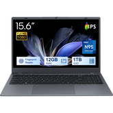 BITECOOL BT-N95F12 ノートパソコン - Intel N95プロセッサー搭載、12GBメモリ、1TB SSD、15.6インチ画面のWin 11 ProノートPC。送料無料・2年間保証付き。