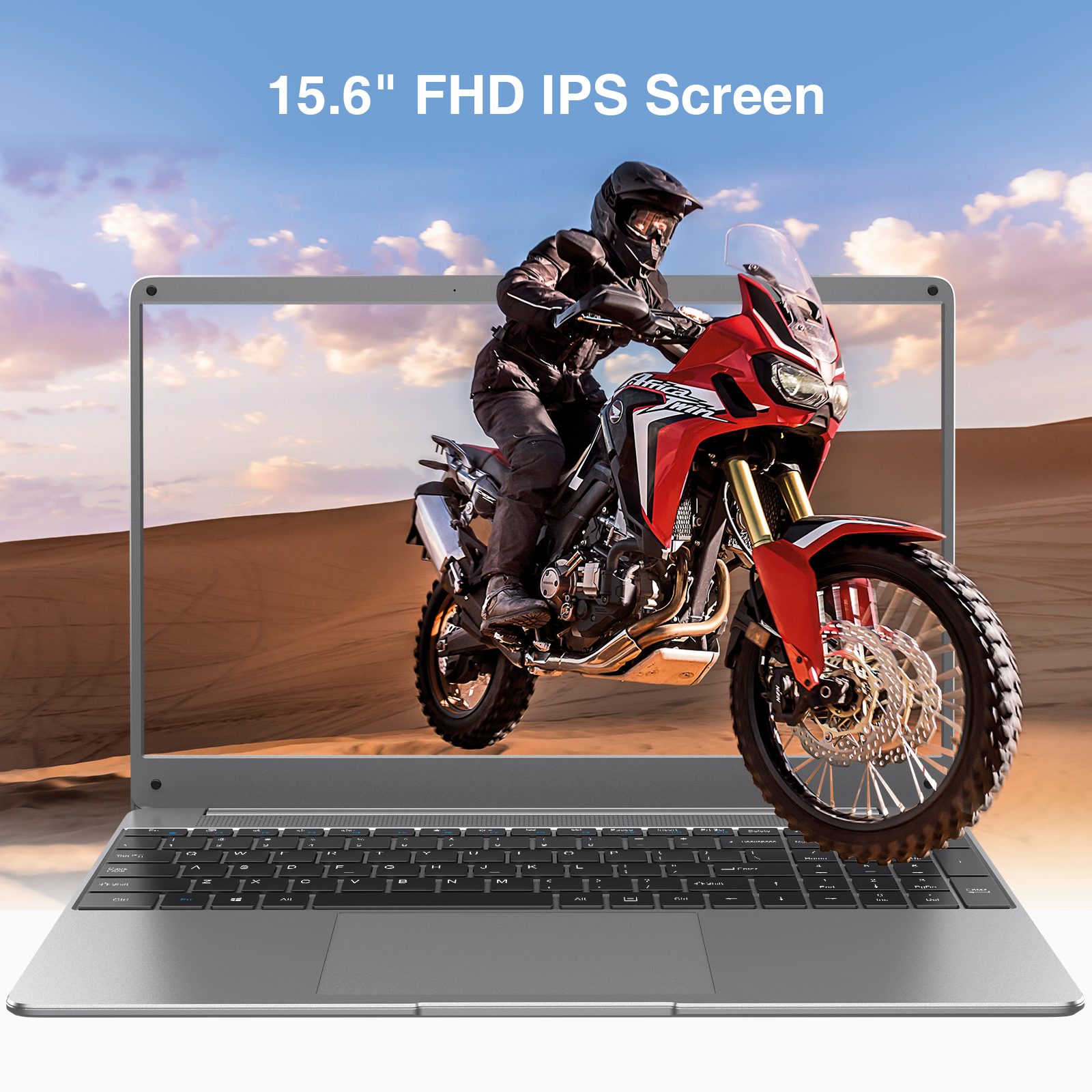 BiTECOOL 15.6" Windows 11 Laptop, Intel Core i3-5005U, 16GB RAM, 512GB SSD, FHD IPS Display, 2.4G/5G WiFi, BT5.0, RJ45, Webcam, Long Battery Life - for Work, Study, and Entertainment