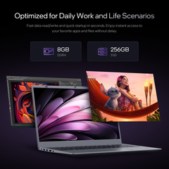 15.6 IPS-FHD-Laptop, 8GB RAM 256GB SSD AMD 3020e (up to 2.6GHz), Full Function Type C Computer for Student-Home WiFi 5 BT5.0 Win 11 Pro