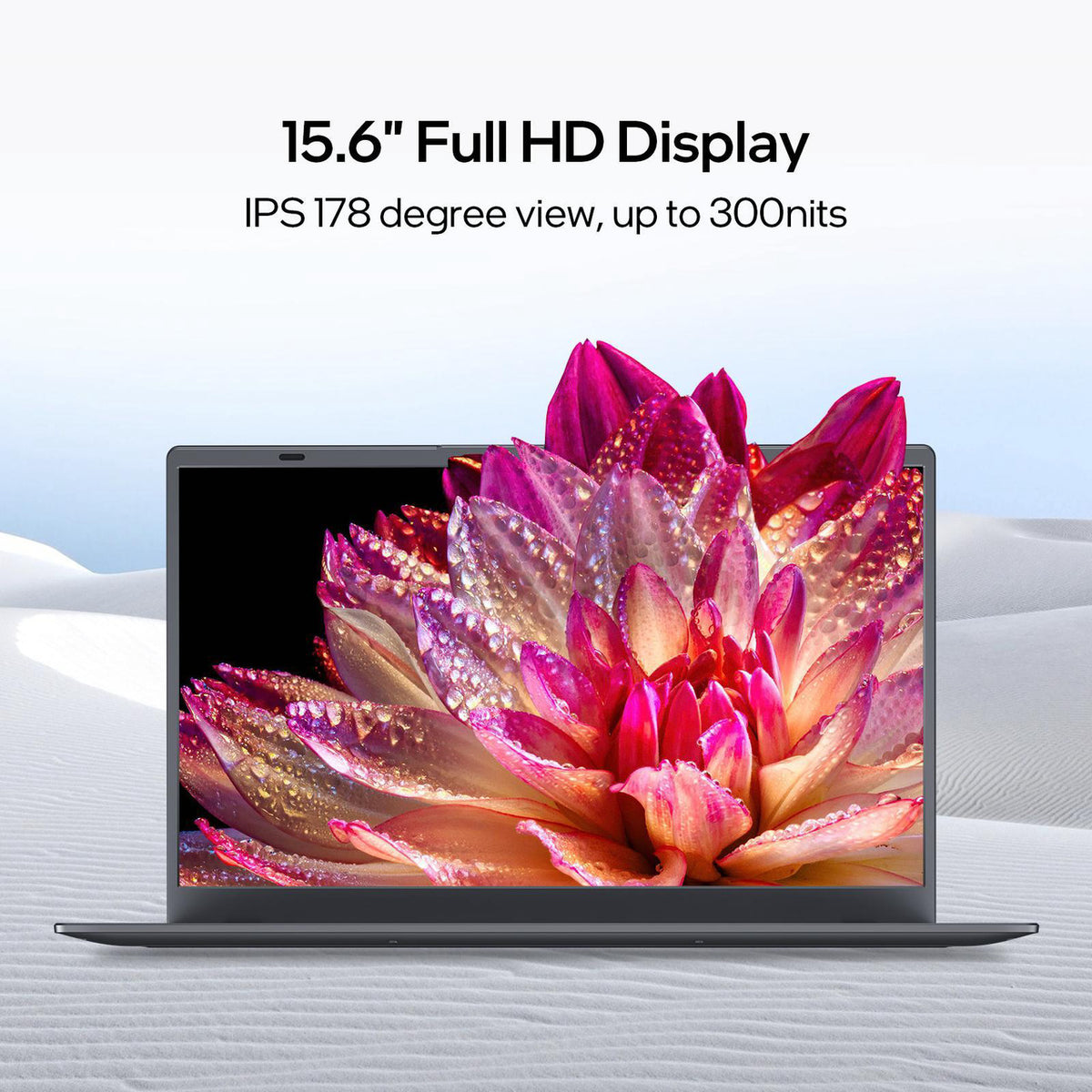 BiTECOOL 15.6-inch AI Ready Windows 11 Laptop, Intel Ultra 5 115U with AI Boost, Pre-installed Office 2024 12GB LPDDR5, 512GB SSD, FHD IPS, WiFi 6, BT5.2, Backlit Keyboard, Privacy Cover Webcam