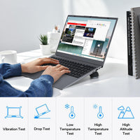BiTECOOL 15.6-inch AI Ready Windows 11 Laptop, Intel Ultra 5 115U with AI Boost, Pre-installed Office 2024 12GB LPDDR5, 512GB SSD, FHD IPS, WiFi 6, BT5.2, Backlit Keyboard, Privacy Cover Webcam