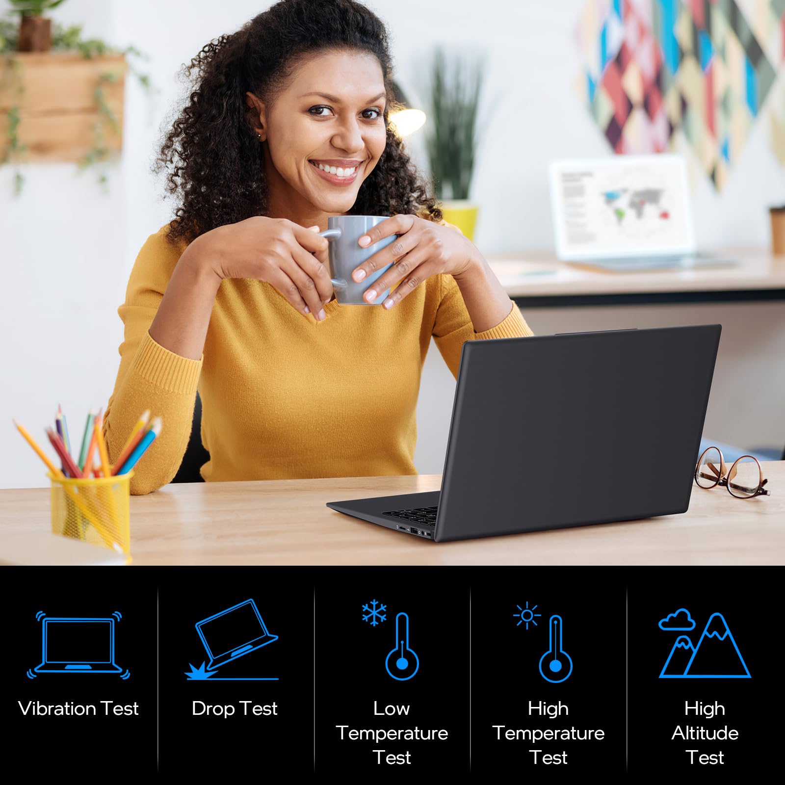 BiTECOOL Multitasking Lightweight Notebook 14 | Intel N5095 | DDR4 8GB + 128GB | FHD Resolution