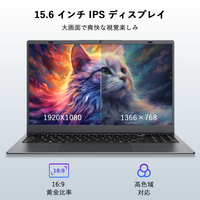 bitecool 15.6型ipsディスプレイ（1920×1080フルhd/16:9画面比/広視野角）

